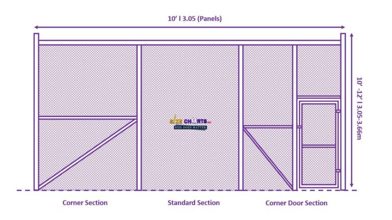 Tennis Fence Dimension