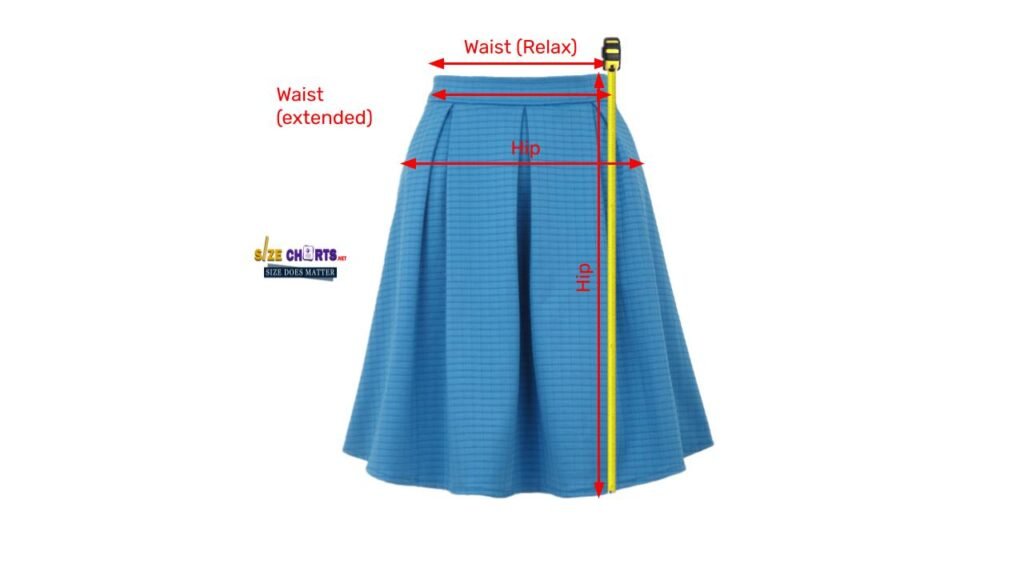 Simply Shoeboxes: Girl's Skirt Sizing Chart Sizes To 14 | vlr.eng.br