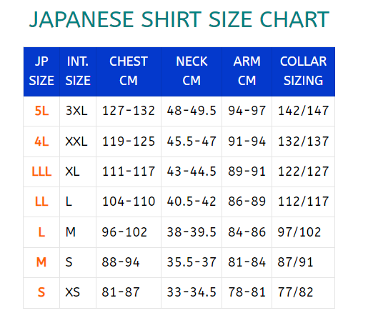 The International Size Chart Reference Guide